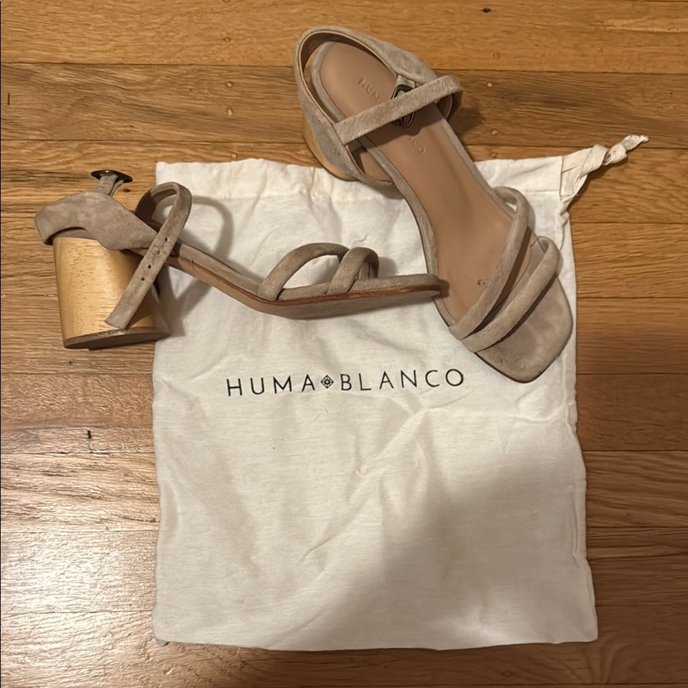 Huma Blanco Tan Suede Women's Sandals